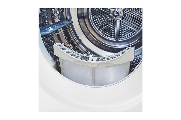 LG Secadora 10kg, C, con Bomba de calor Dual Inverter, Blanca , Serie 900, RH10V9AV2WR