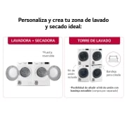 LG 9kg Dula Inverter Secadora con Bomba de Calor Blanca A++, RH90V5AV6N