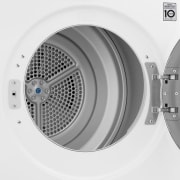 LG Secadora con Bomba de calor Dual Inverter 9kg, Clasificación A++, Blanca, Serie 5, RH90V5AV6Q