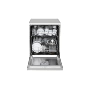 LG Outlet Lavavajillas LG QuadWash, Direct Drive, Inox antihuellas, D, DF141FV.OUTLET