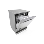 LG Outlet Lavavajillas LG QuadWash, Direct Drive, Inox antihuellas, D, DF141FV.OUTLET