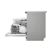 LG Outlet Lavavajillas LG QuadWash, Direct Drive, Inox antihuellas, D, DF141FV.OUTLET