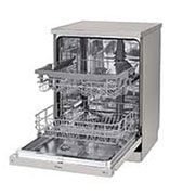 LG Lavavajillas LG QuadWash™, Inox antihuellas, clasificación E, DF222FP