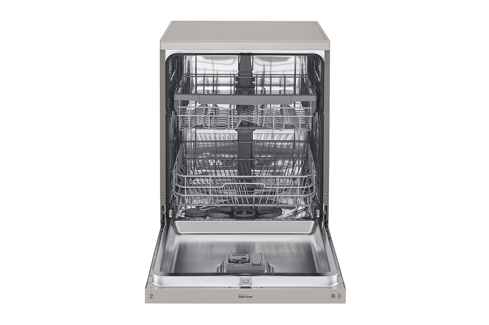 LG Lavavajillas LG QuadWash™, Inox antihuellas, clasificación E, DF222FP