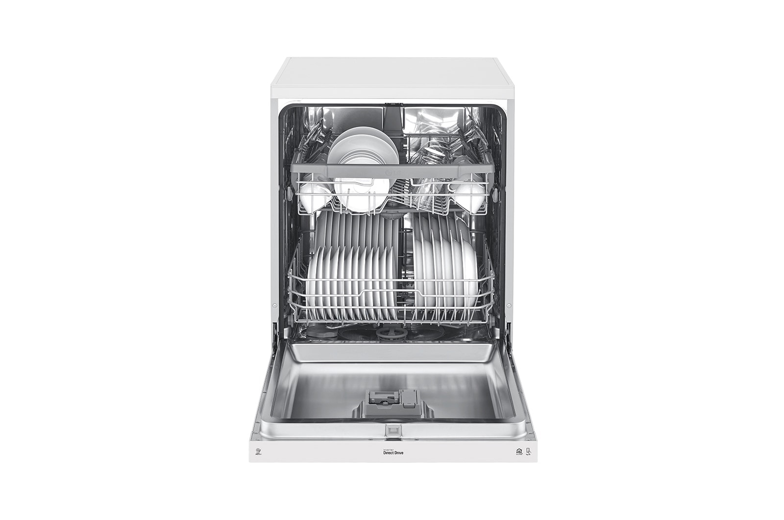 LG Lavavajillas LG QuadWash™, Blanco, clasificación E, DF222FW
