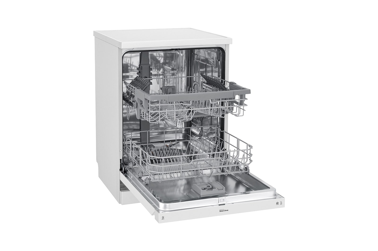 LG Lavavajillas LG QuadWash™, Blanco, clasificación E, DF222FW