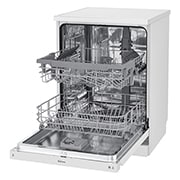 LG Lavavajillas LG QuadWash™, Blanco, clasificación E, DF222FW