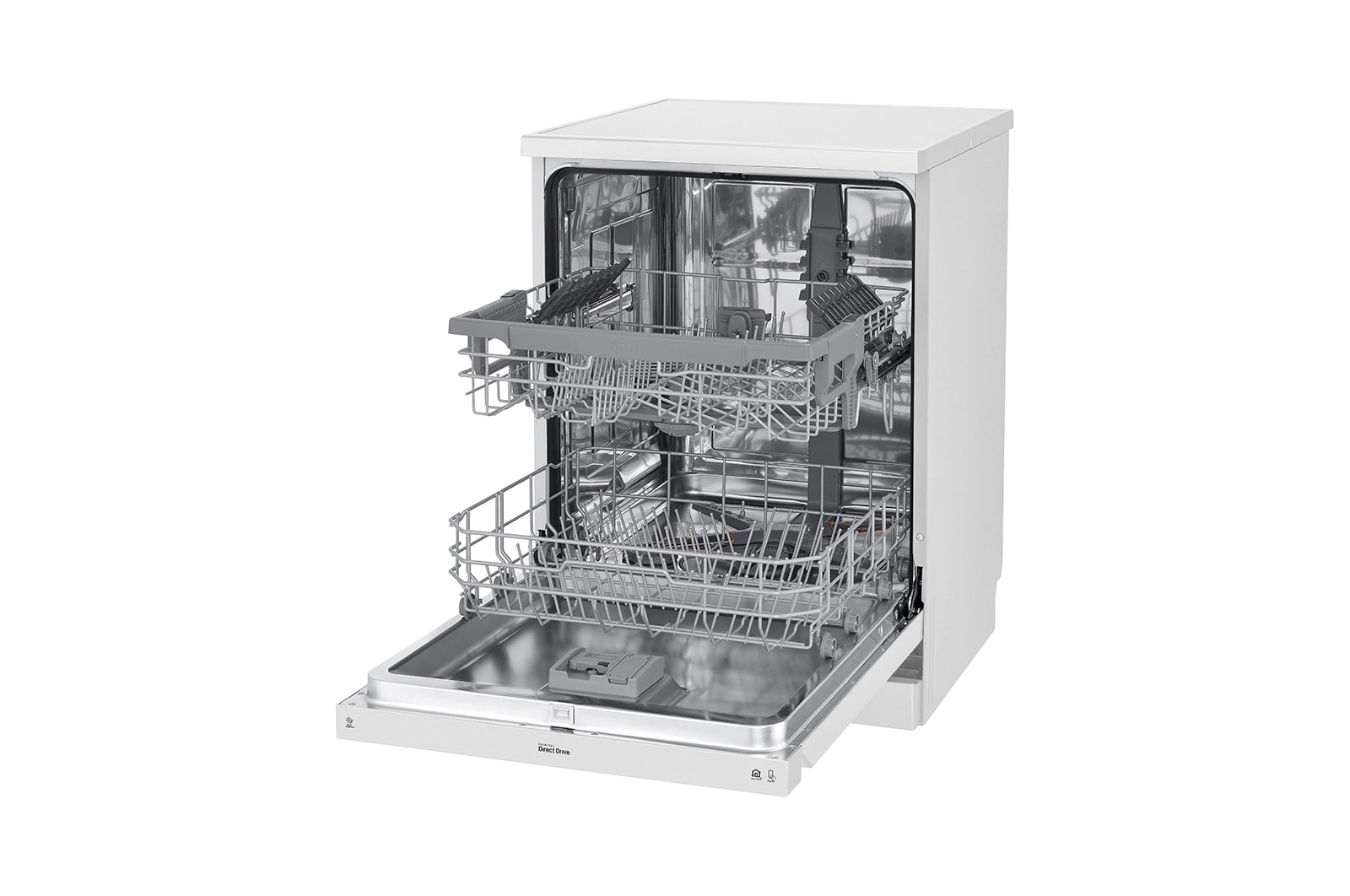 LG Lavavajillas LG QuadWash™, Blanco, clasificación E, DF222FW