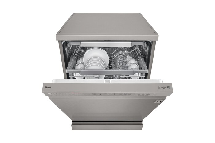 LG Outlet Lavavajillas LG QuadWashTM, B, Inox Antihuellas, DF365FPS.OUTLET