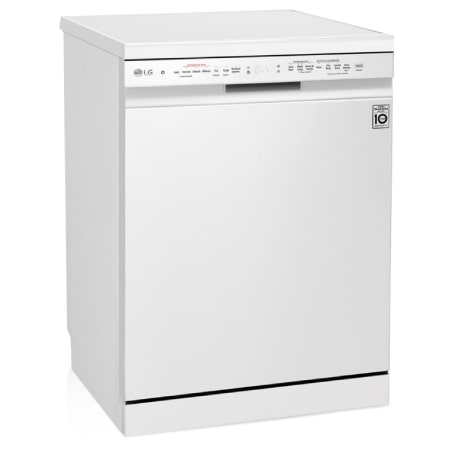 Outlet Lavavajillas LG QuadWash™ Steam, Blanco, B, con lavado a vapor y tercera bandeja - DF365FWS.OUTLET