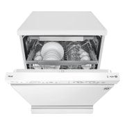 LG Lavavajillas LG QuadWash™ Steam, Blanco, B, con lavado a vapor y tercera bandeja, DF365FWS