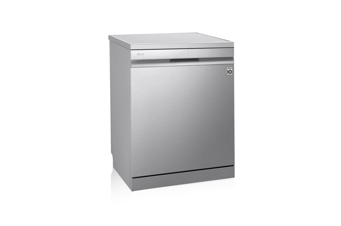 LG Outlet Lavavajillas LG QuadWashTM , TrueSteam, Acero inoxidable antihuellas, clasificación C, con lavado a vapor y tercera bandeja, DF455HSS.OUTLET