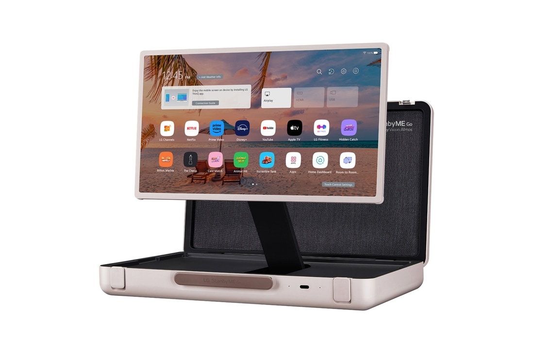 LG Outlet LG Stanbyme Go, el único Smart TV portátil y táctil que te acompaña estés donde estés., 27LX5QKNA.OUTLET