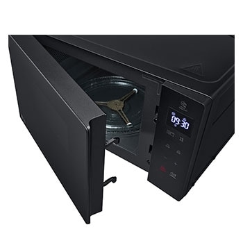 LG Outlet Microondas Grill Negro Smart Inverter 1000W de 23 litros, MH6336GIB.OUTLET