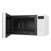 LG Microondas con grill de 700W, 19 litros de capacidad, tecnología I-Wave, menús automáticos, descongelación automática, modo ECO ON, color blanco y control táctil , MH6042DW