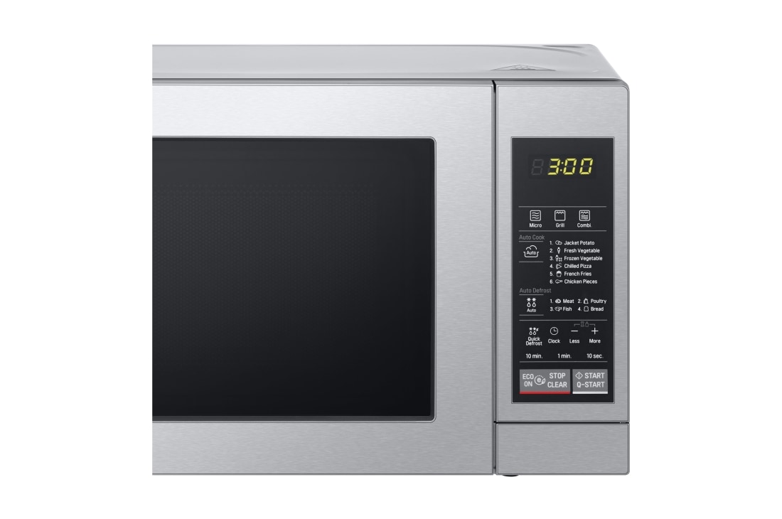 Outlet Microondas con grill, color acero inoxidable, 19 litros de capacidad, 700W  - MH6044V.OUTLET