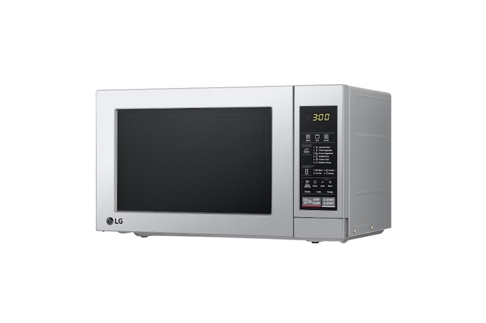 LG Microondas con grill, color acero inoxidable, 19 litros de capacidad, 700W , MH6044V