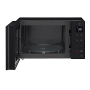 LG Microondas Grill Negro Smart Inverter 1000W de 23 litros, MH6336GIB