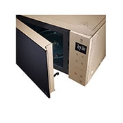 LG Microondas Grill Smart Inverter 1000W de 25 litros, Champagne, MH6535GISA