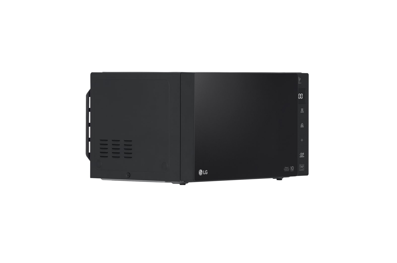 LG Outlet Microondas Grill Negro Smart Inverter 1200W de 32 litros , MH7235GPS.OUTLET