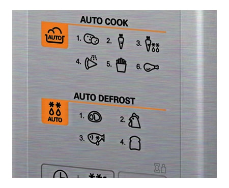 LG Microondas con grill de 700W, 19 litros de capacidad, tecnología I-Wave, menús automáticos, descongelación automática, modo ECO ON, color plata y control táctil , MH6042DS