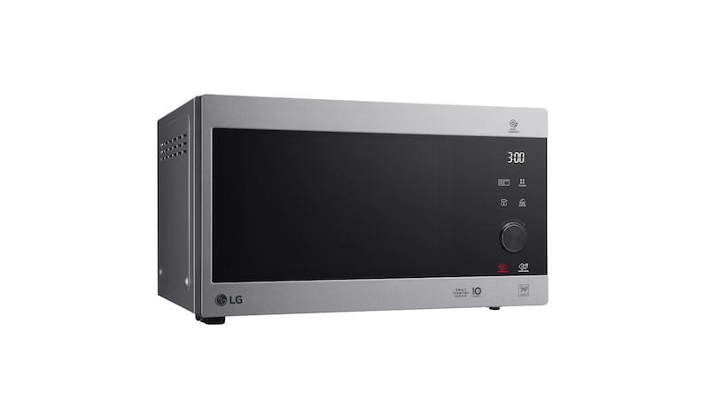 LG Microondas Grill Inox Smart Inverter 1000W de 25 litros, MH6565CPS