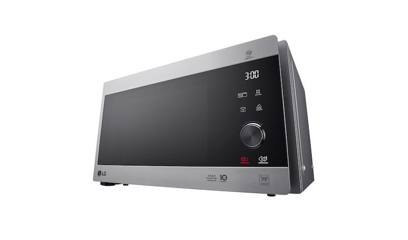 LG Microondas Grill Inox Smart Inverter 1000W de 25 litros, MH6565CPS