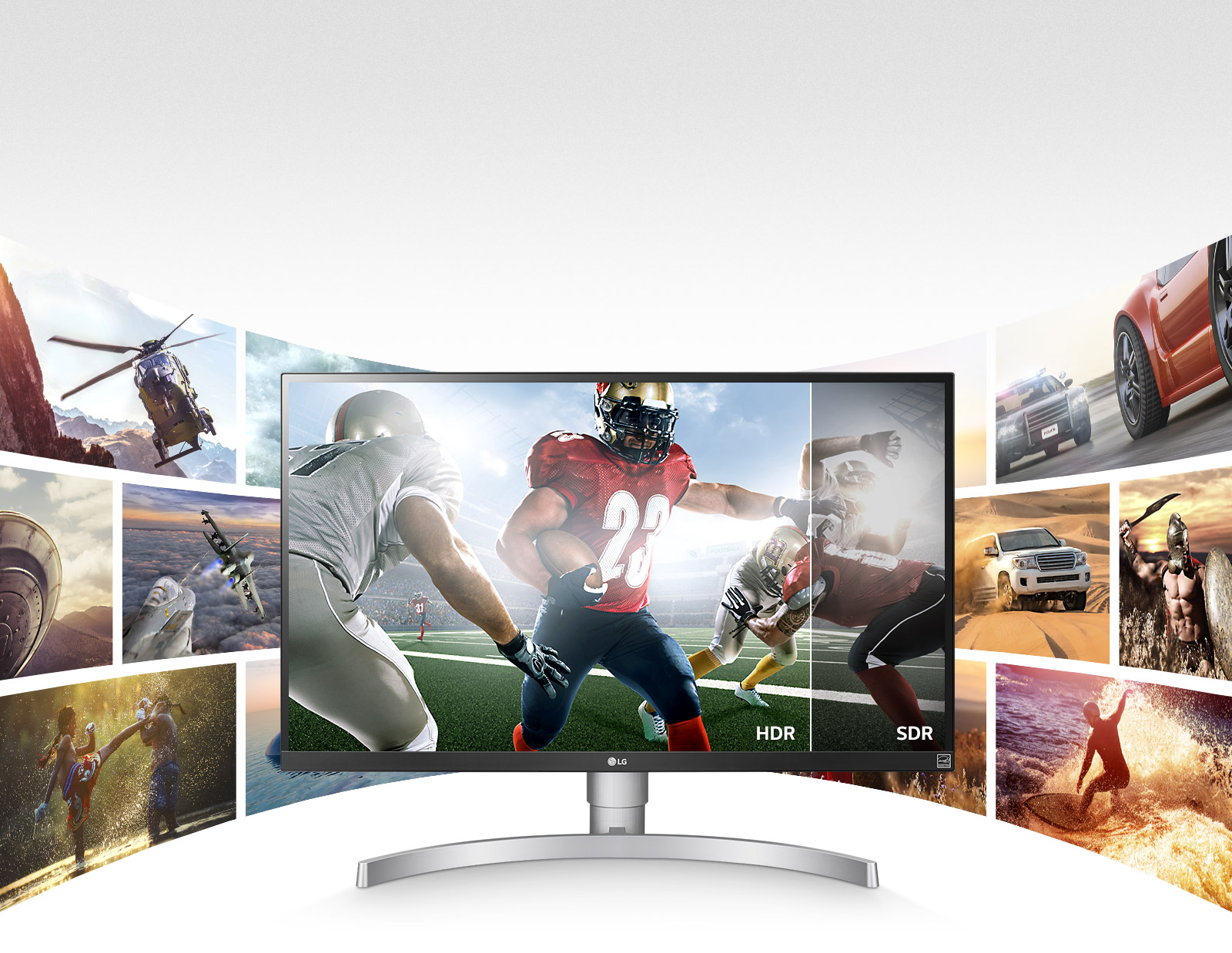 Monitor 4K 27UL650-W de 68,4 cm (27