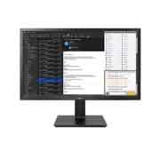 Vista frontal de Monitor Corporativo (Panel IPS: 1920 x 1080px, ratio 16:9, 250 cd/m², 1000:1, 75Hz, 5ms) ; entr: HDMI x1, DP x1, USB x3 ; Regulable en altura e inclinación, pivotable y giratorio, F 22BL450Y-B