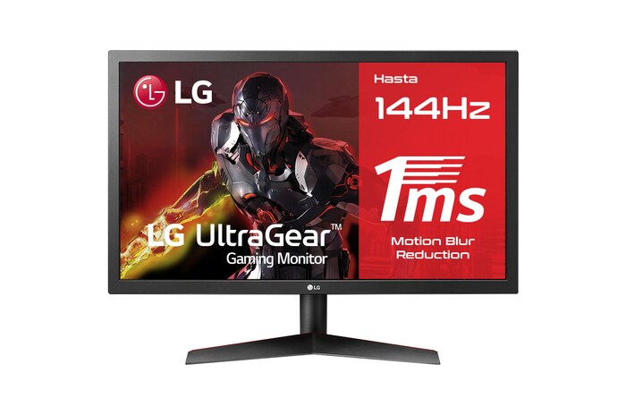 LG Monitor GAMING ULTRAGEAR 24GL600F-B de 59,8 cm (23,6") 1920 x 1080 (FHD) con panel TN 16:9, F, 24GL600F-B