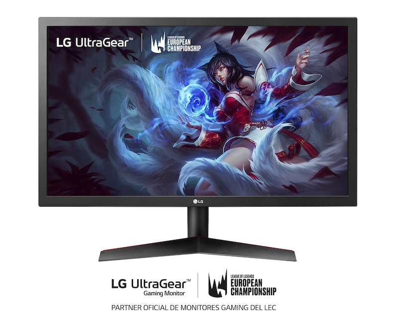 LG Monitor GAMING ULTRAGEAR 24GL600F-B de 59,8 cm (23,6") 1920 x 1080 (FHD) con panel TN 16:9, F, 24GL600F-B