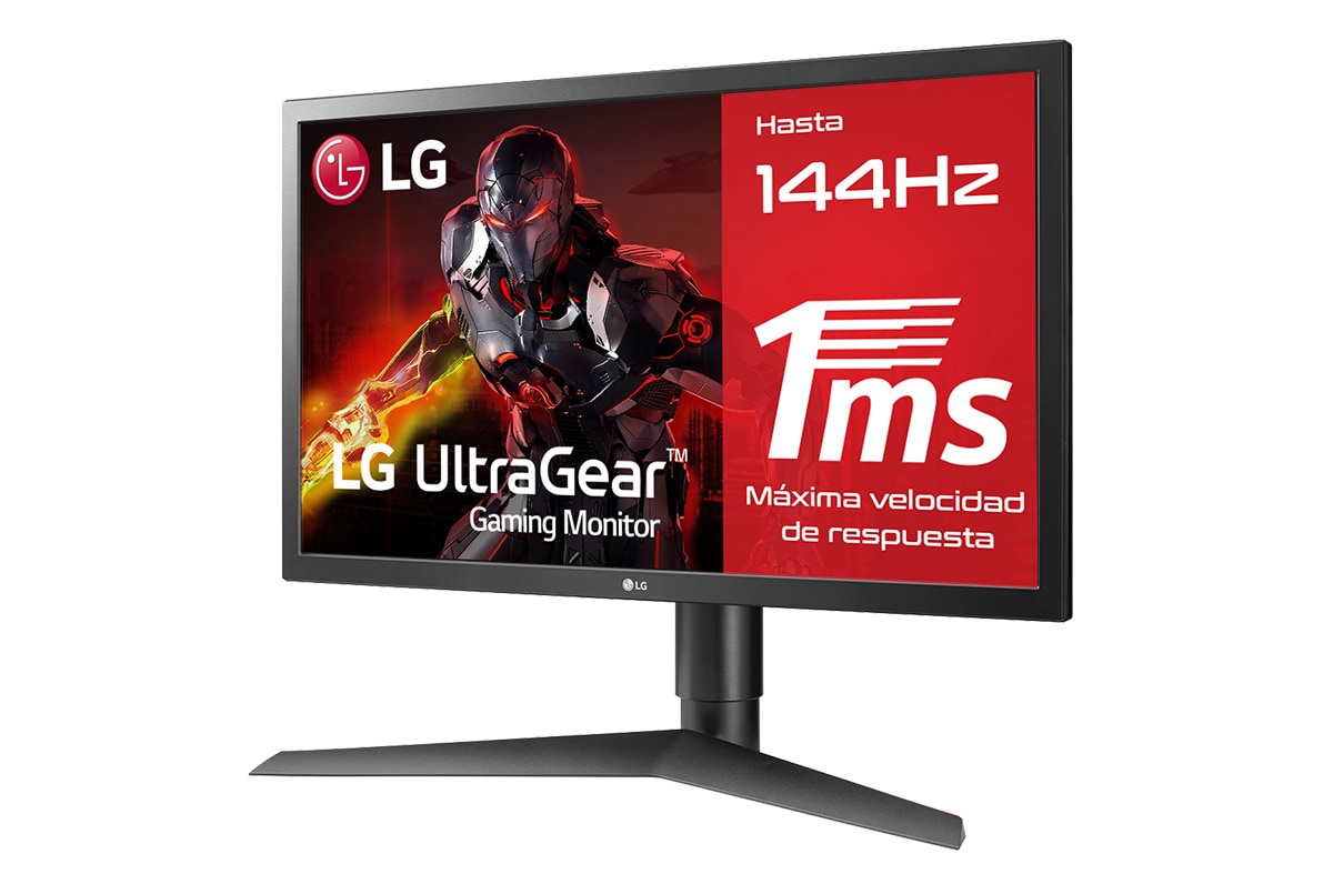 LG  Monitor GAMING ULTRAGEAR 24GL650-B de 59,8 cm (23,6") 1920 x 1080 (FHD) con panel TN 16:9, F, 24GL650-B