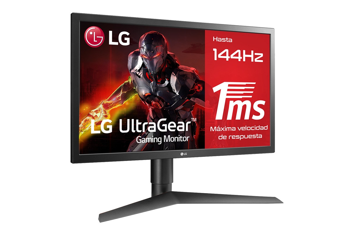 LG  Monitor GAMING ULTRAGEAR 24GL650-B de 59,8 cm (23,6") 1920 x 1080 (FHD) con panel TN 16:9, F, 24GL650-B