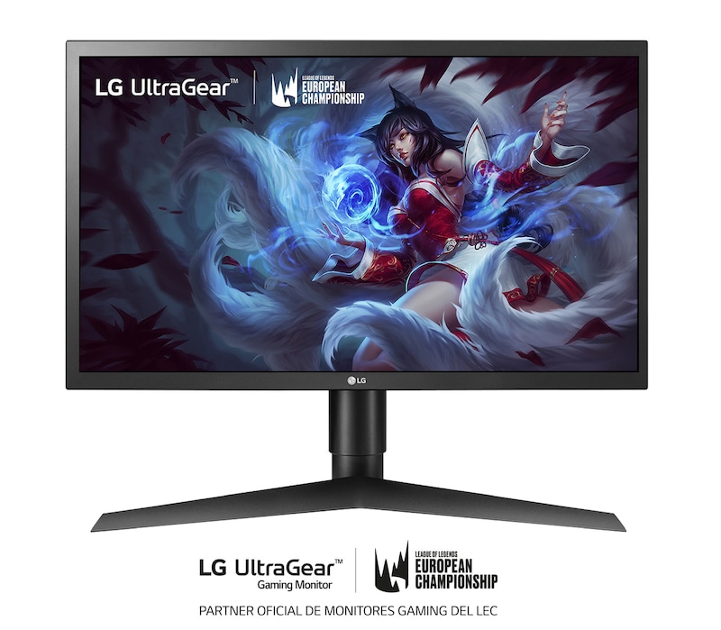 LG  Monitor GAMING ULTRAGEAR 24GL650-B de 59,8 cm (23,6") 1920 x 1080 (FHD) con panel TN 16:9, F, 24GL650-B