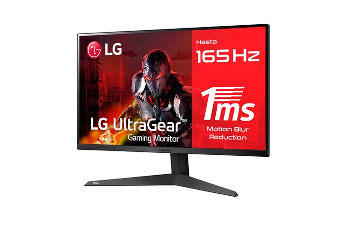 LG Monitor Gaming LG UltraGear™ de 24 Pulgadas | 165Hz VA, tiempo de respuesta de 1ms (GtG), FreeSync™ Premium, 24GQ50F-B