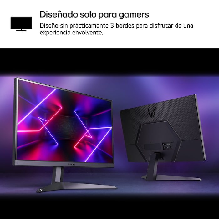 LG Monitor Ultragear, 24", Full HD (1920 x 1080), 180 Hz, 1 ms, AMD FreeSync, HDR10, Black Stabilizer, 24GS50F-B.EEU