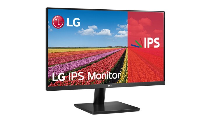 LG 24MP500-B - Monitor LG IPS (1920x1080p, 250 cd/m², 1000:1, NTSC 72%); diag. 60,4cm; entradas: HDMI x2, salida para auriculares; diseño virtualmente sin bordes., 24MP500-B