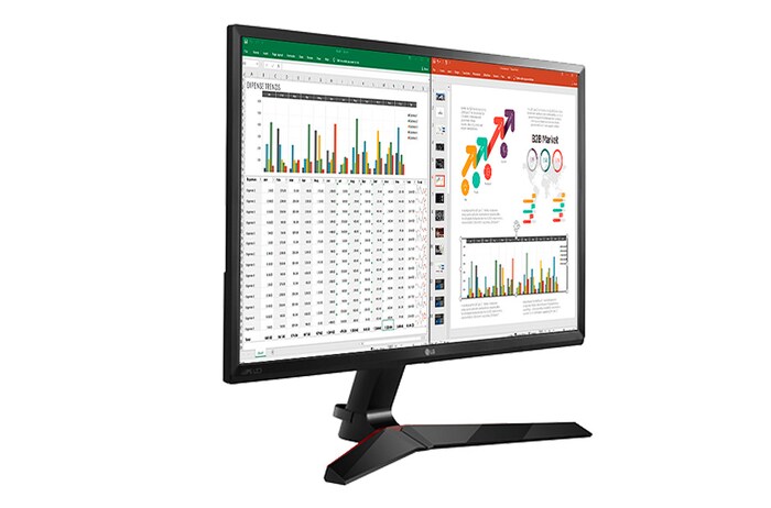 LG Monitor Gaming de 24 pulgadas WFull HD 1920 x 1080, con pantalla IPS 16:9, F, 24MP59G-P