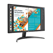 LG 24QP500-B - Monitor LG IPS (Panel IPS:2560x1440px, 16:9, 300 cd/m2, 1000:1, 5ms); entradas: DP x1, HDMI x2; sRGB 99%, HDR10, FreeSync™, 24QP500-B