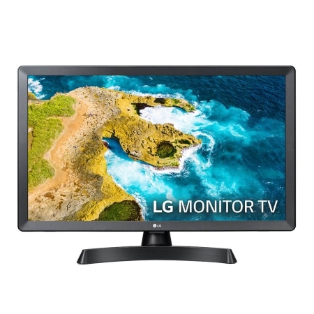 Outlet TV de Pequeña Pulgada de 24'' de LG  HD, amplio ángulo de visión, LED con Profundidad de Color: 16.7M Millones de Colores. - 24TQ510S-PZ.OUTLET