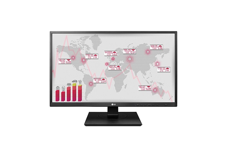 Vista frontal de Monitor profesional de 68 cm (27pulgadas) Full HD IPS LED 16:9, F 27BK750Y-B