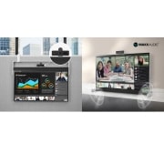 LG Monitor Libero QHD de 27 pulgadas con Cámara Web Full HD Desmontable, 27BQ70QC-S
