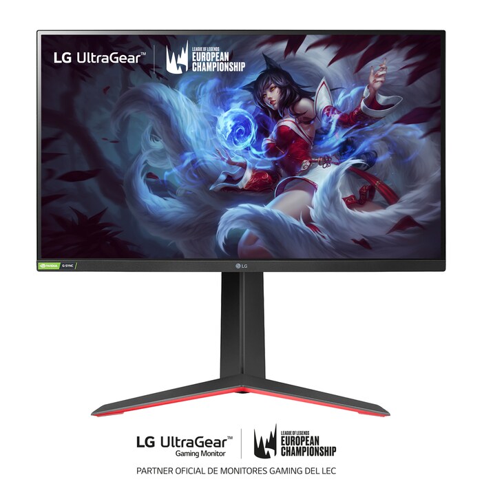 LG 27GP750-B - Monitor Gaming LG UltraGear™ (Panel IPS: 1920x1080p, 16:9, 240Hz, 1ms); compatible con NVIDIA® G-SYNC® y AMD FreeSync™ Premium, 27GP750-B