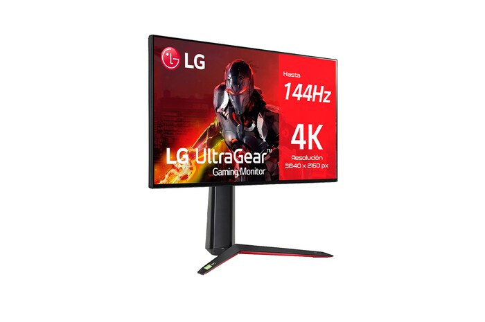 LG 27GP95R-B - Monitor gaming LG UltraGear (Panel NanoIPS: 3840x2160, 16:9, 400cd/m², 1000:1, 1ms, 144Hz, DCI-P3>98%, HDR10); diag. 68,47cm; entr.: HDMI 2.1 x2, DPx1, USB-Ax3; NVIDIA G-Sync™ Compatible, AMD FreeSync™ PremiumPro., 27GP95R-B