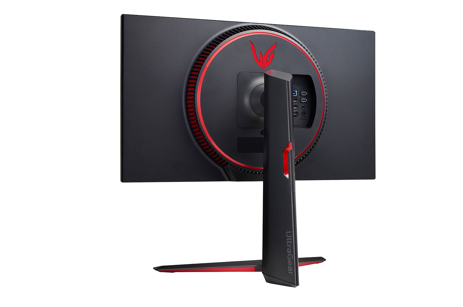 LG Monitor gaming LG UltraGear (Panel NanoIPS: 3840x2160, 16:9, 400cd/m², 1000:1, 1ms, 144Hz, DCI-P3>98%, HDR10); diag. 68,47cm; entr.: HDMI 2.1 x2, DPx1, USB-Ax3; NVIDIA G-Sync™ Compatible, AMD FreeSync™ PremiumPro., 27GP95RW-B