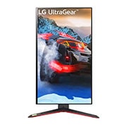 LG Monitor gaming LG UltraGear (Panel NanoIPS: 3840x2160, 16:9, 400cd/m², 1000:1, 1ms, 144Hz, DCI-P3>98%, HDR10); diag. 68,47cm; entr.: HDMI 2.1 x2, DPx1, USB-Ax3; NVIDIA G-Sync™ Compatible, AMD FreeSync™ PremiumPro., 27GP95RW-B