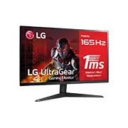 LG Monitor Gaming LG UltraGear™ de 27 pulgadas | 165Hz VA tiempo de respuesta de 1ms (GtG), FreeSync™ Premium, 27GQ50F-B