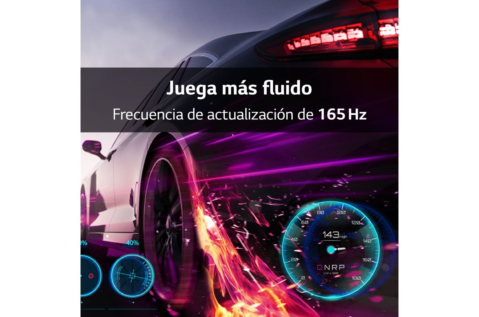 LG Monitor gaming LG UltraGear (Panel VA: 1920x1080p, 16:9, 250 cd/m², 3000:1, 1ms, 165Hz); diag. 68,47cm; entradas: DPx1, HDMIx2; AMD FreeSync™ Premium; Regulable en inclinacion, 27GQ50FW-B