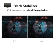 LG Monitor gaming LG UltraGear (Panel VA: 1920x1080p, 16:9, 250 cd/m², 3000:1, 1ms, 165Hz); diag. 68,47cm; entradas: DPx1, HDMIx2; AMD FreeSync™ Premium; Regulable en inclinacion, 27GQ50FW-B