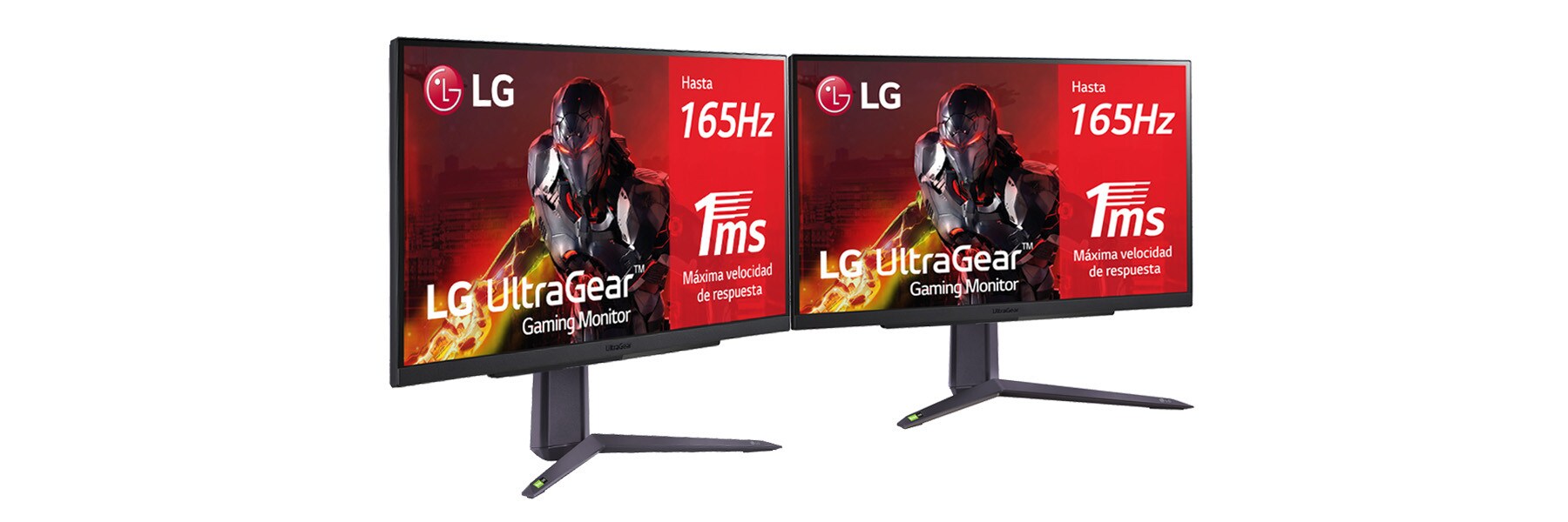 LG Setup Gaming - 2 Monitores gaming LG UltraGear 27" + 3 meses de garantía GRATIS, 27GR75QD-B.EEU